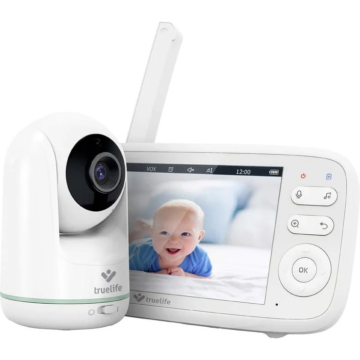 Truelife, Babyphone, NannyCam R5 elektronisches Babyphone (Babyphone mit Kamera, 300 m) – Bild 1