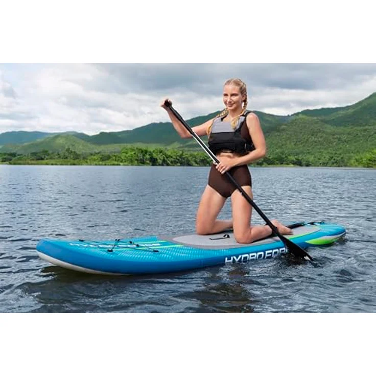 Bestway Hydro-Force SUP Allround Board-Set Aqua Journey 274 x 76 x 12 cm, aufblasbares Stand-Up-Paddleboard-Set in buntem Design – Bild 2