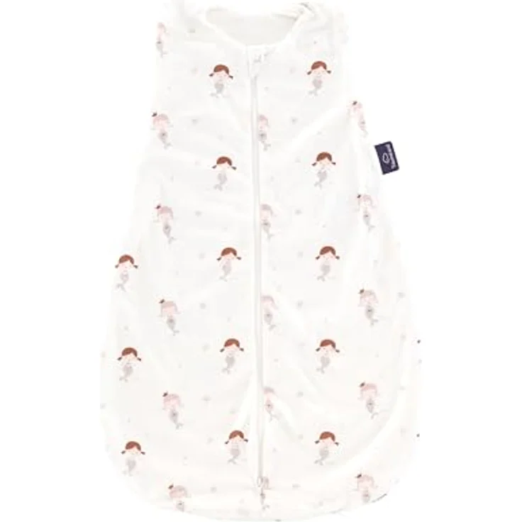 Träumeland Sommerschlafsack Baby Mermaid 0.5 TOG, atmungsaktiv, 100% Baumwolle, Öko-Tex 100 zertifiziert, schadstofffrei & hautfreundlich – Bild 1