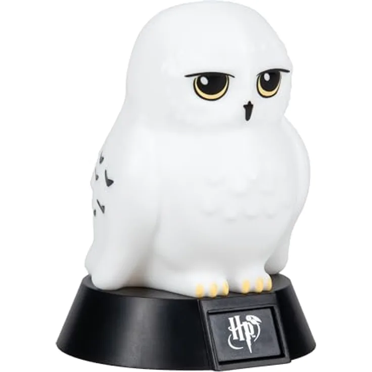 Paladone Harry Potter Icons Leuchte Hedwig, 11 cm Stimmungslicht in Weiß