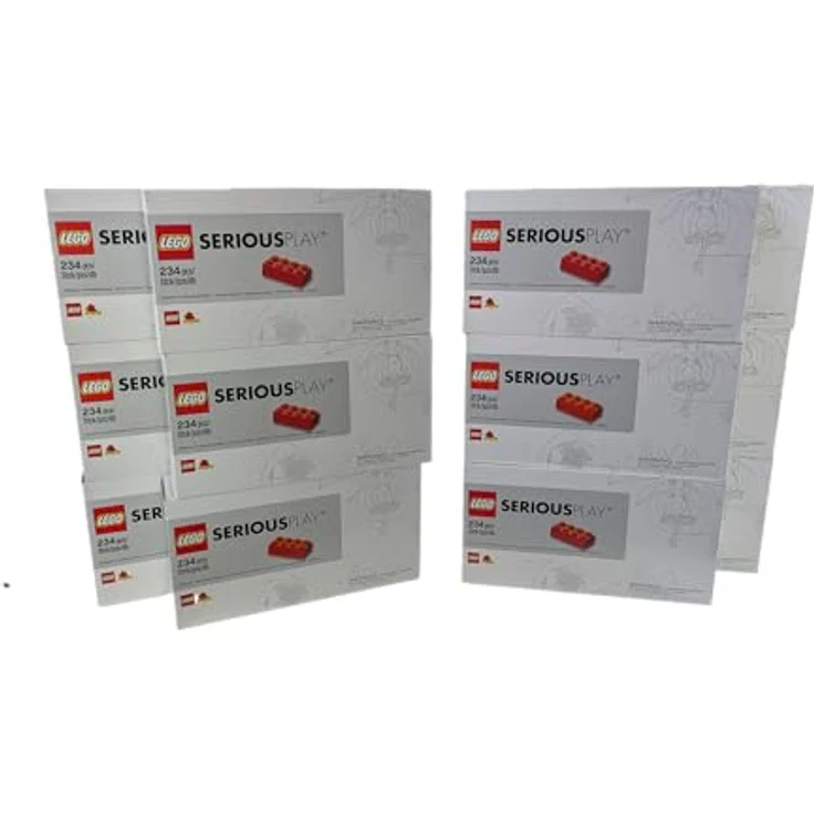 Stein-Experte Lego SERIOUS Play Starter-Bundle für 12 Personen, 2808 Teile, kreatives Coaching und agile Teamarbeit – Bild 1