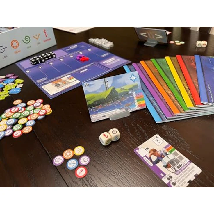Stonemaier Games Vantage, kooperatives Open-World-Brettspiel für 1-6 Spieler, 120-180 Minuten Spielzeit, ab 14 Jahren – Bild 4