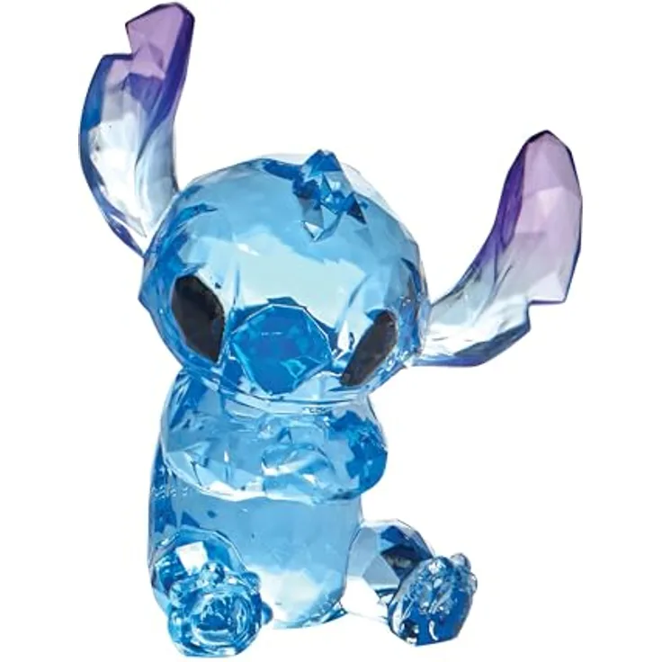 Enesco Disney Lilo & Stitch Facet Figur - Stitch (Showcase Collection) aus hochwertigem Kunstharz, detailgetreu gearbeitet