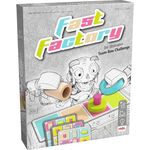 HABA Fast Factory Logikspiel & Strategie-Brettspiel für Kinder ab 8 Jahren Familienspiel mit kniffligen Herausforderungen und schnellem Stapelspaß für packende Team-Duelle