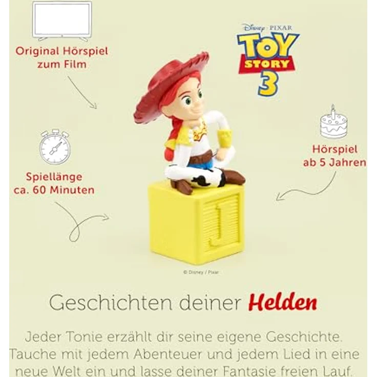 tonies Hörspielfigur Disney Toy Story - Toy Story 3, für die Toniebox geeignet – Bild 4
