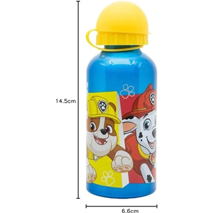 Stor 400 ML KINDER ALUMINIUM FLASCHE | PAW PATROL PUP POWER, offiziell lizenziert, BPA-frei – Bild 4