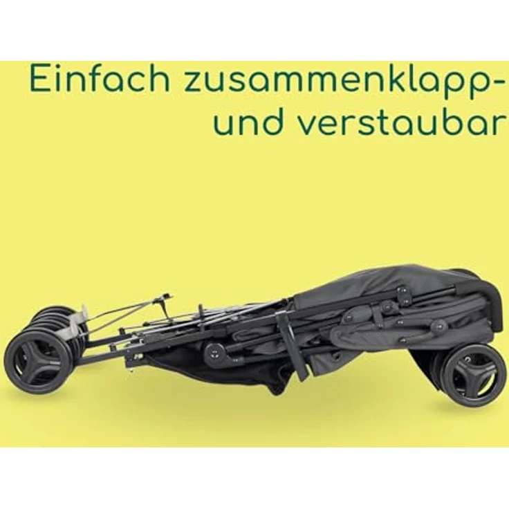 Bebeconfort Rainbow, Kinderwagen für 6 Monate bis 4 Jahre, verstellbare Rückenlehne, leicht und kompakt, Mineral Graphite – Bild 4