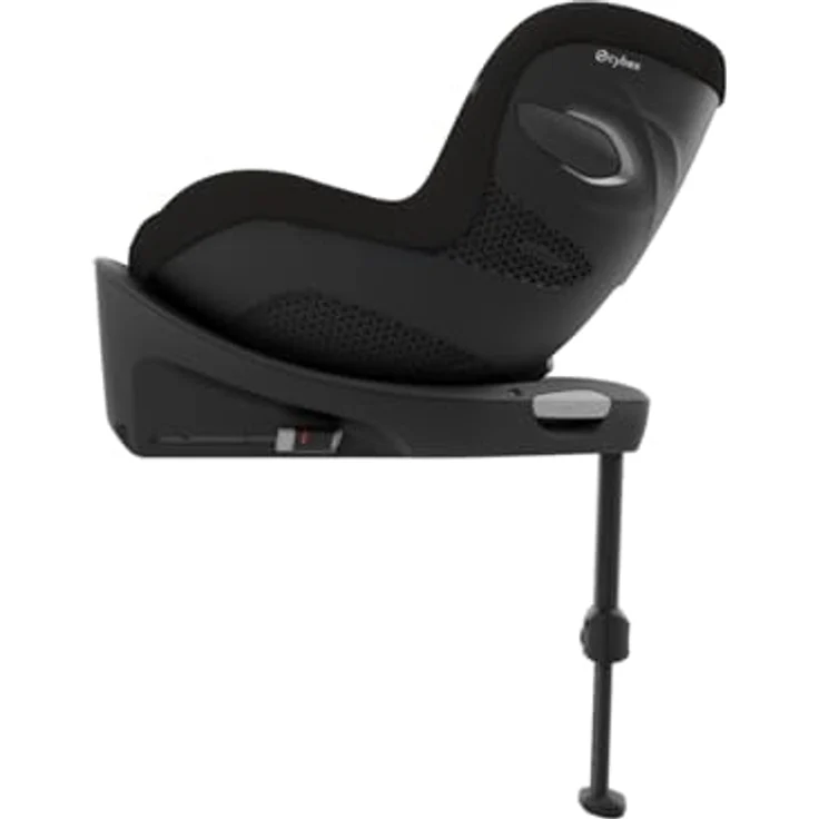 Cybex Sirona G i-Size Plus, Reboard Kindersitz mit 360°-Drehmechanismus, Moon Black – Bild 4