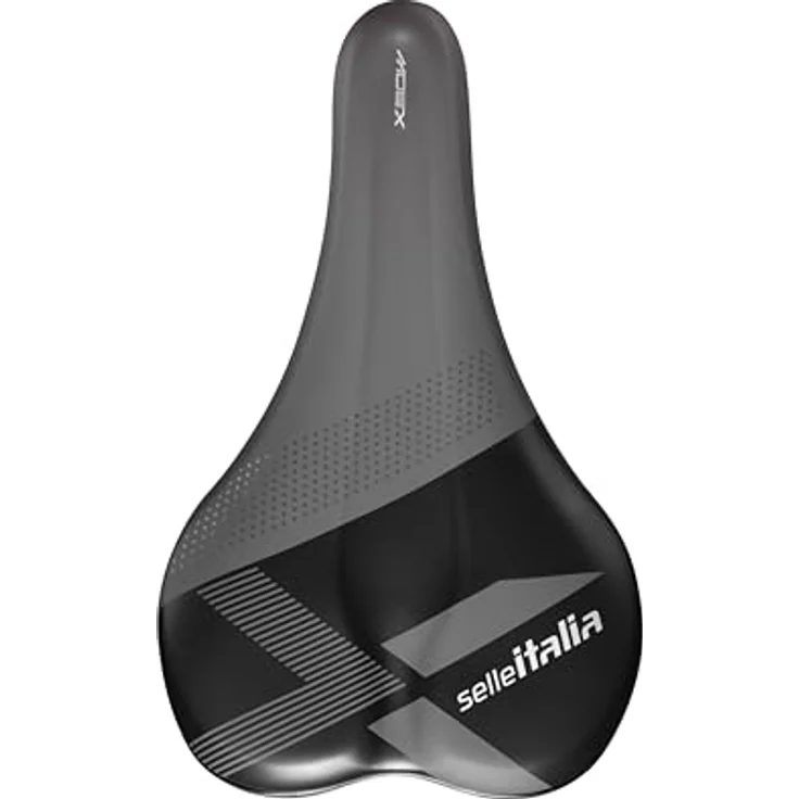 Selle Italia X-BOW TI Sattel schwarz, Fahrradsitz mit 7 mm Schiene, hoher Komfort und Vibrationabsorption – Bild 2