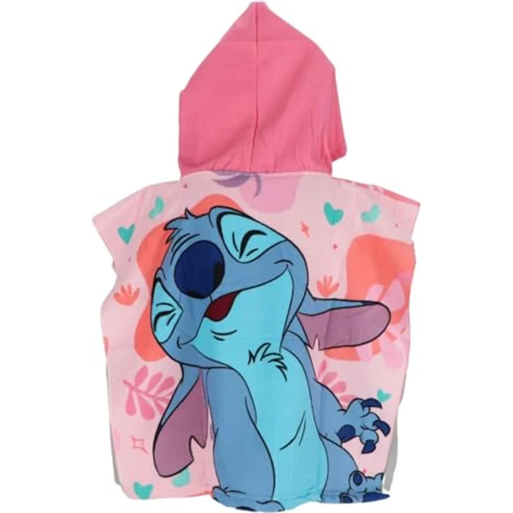 Lilo & Stitch Badeponcho, mit Lilo & Stitch Design – Bild 3