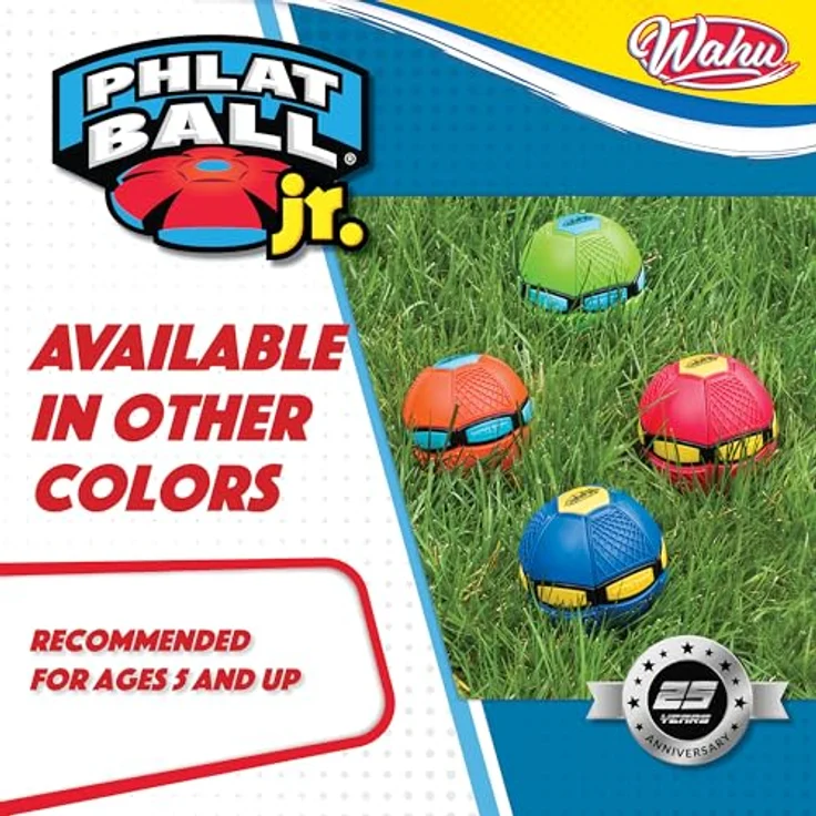 Phlat Ball Wahu Junior Rot. Frisbee. Outdoor Spielzeug. Bälle. Spiele. Reisespiele. Wurfspiele. Frisbee Kinder. Ball Kinder – Bild 9