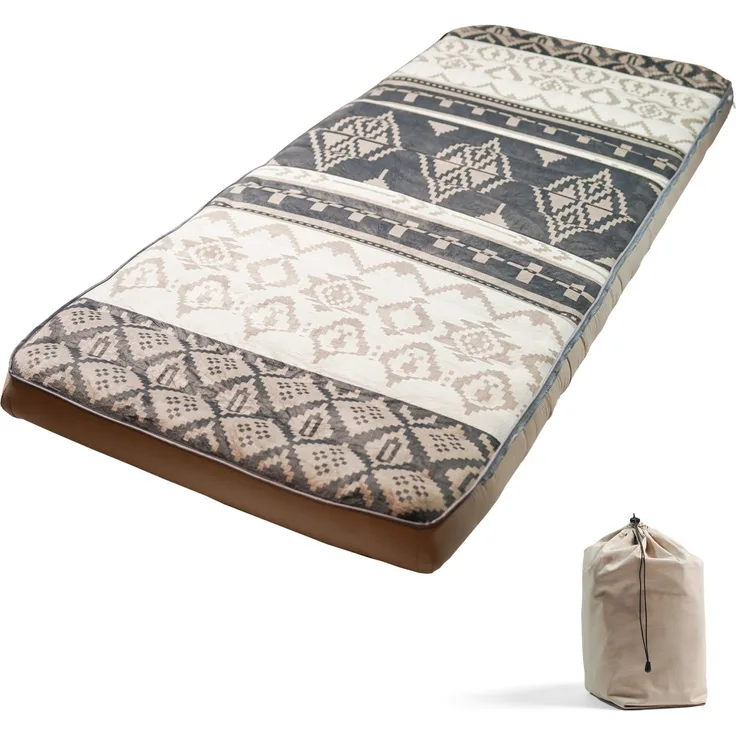 Human Comfort Luftmatratze Luft Bett Chatou Print Isomatte, Kasten Matratze Gäste Baumwolle in moderner Printoptik, 13 cm dick