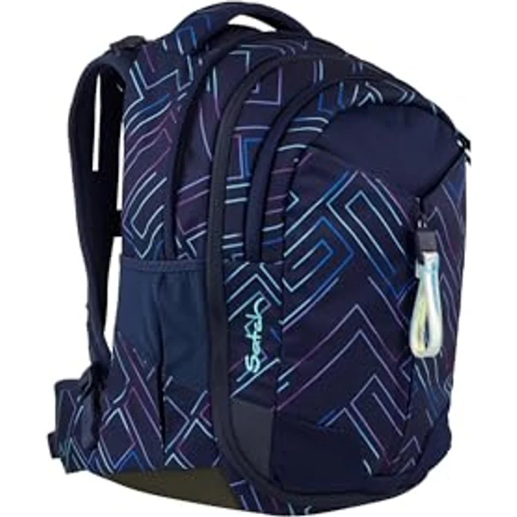 Satch Match, Schulranzen ab 5. Klasse, ergonomisch, 35 L Stauraum, Laptop- und Tabletfach, umweltfreundlich – Bild 4
