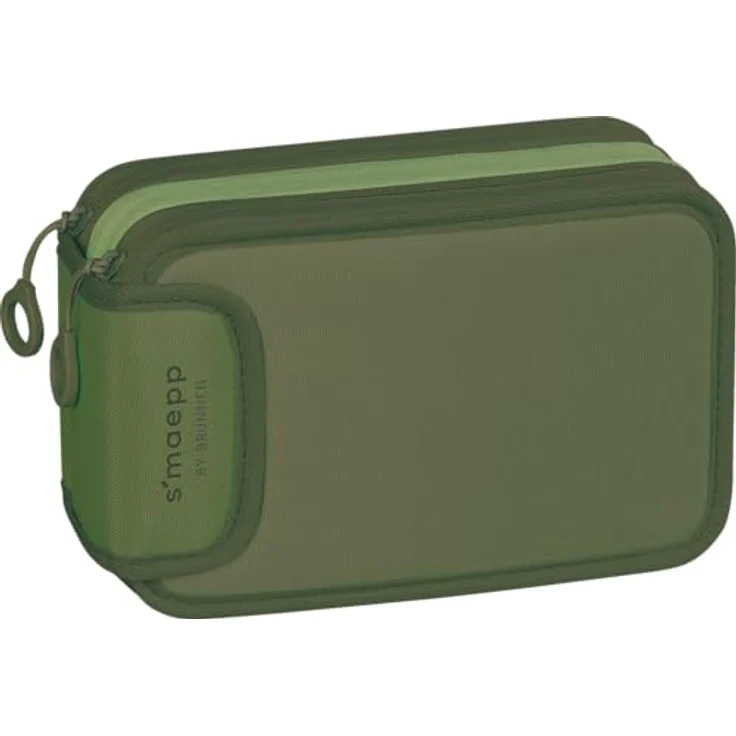 BRUNNEN Federmäppchen s'maepp Sweet Colour Code, 34-teilig in grün, 20,0 x 7,5 cm, mit Buntstiften und Zubehör – Bild 1