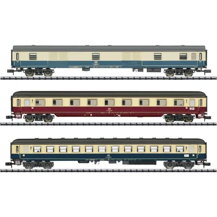 MiniTrix T18275 Schnellzugwagen-Set 2 FD 1922 Berchtesgadener Land (Spur N)