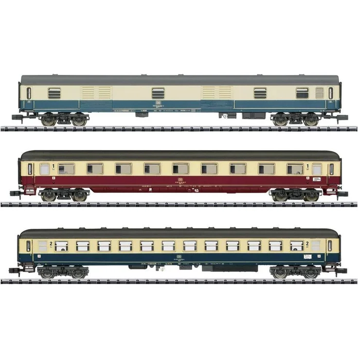 MiniTrix T18275 Schnellzugwagen-Set 2 FD 1922 Berchtesgadener Land (Spur N)