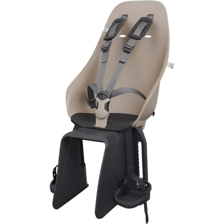 Urban Iki Rücksitz TA-KE Easy Fix, Fahrradsitz für Kinder, Beige/Schwarz – Bild 1