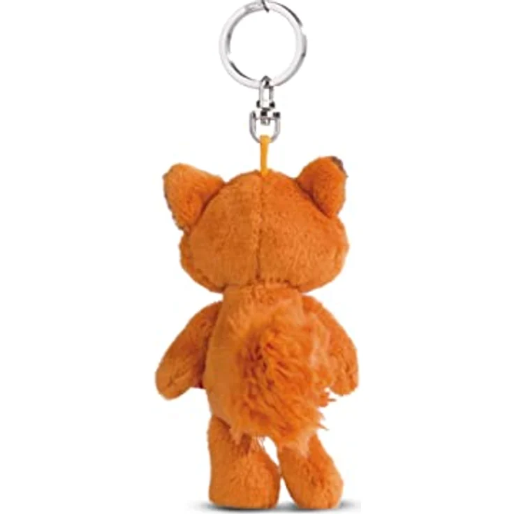 NICI 49140 Schlüsselanhänger Fuchs Fridalie 10cm orange - Nachhaltiger Begleiter Kuscheltieranhänger mit Schlüsselring – Bild 2