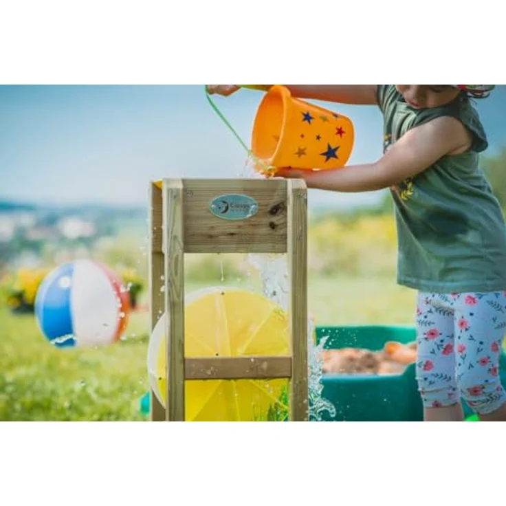 Classic World Sandtrichter aus Holz mit Mühle, umweltfreundliches Sandspielzeug für Kinder ab 3 Jahren, ungiftig und kreativitätsfördernd – Bild 9