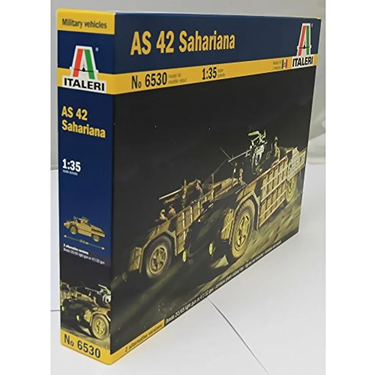 Carson 510006530 AS 42 Sahariana, Modellfahrzeug im Maßstab 1:35, ca. 175 mm lang – Bild 1
