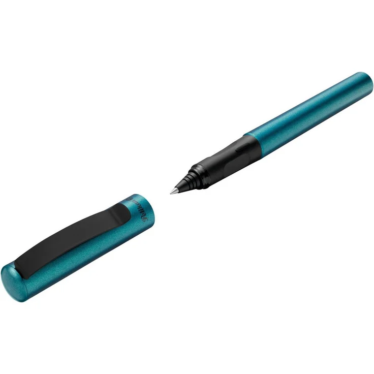 Pelikan Füllhalter Pelikan Tintenroller Pina Colada / Farbe: petrol metallic, löschbar und nachfüllbar