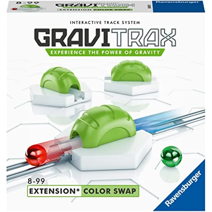 Ravensburger GraviTrax Erweiterung Color Swap - Ideales Zubehör für spektakuläre Kugelbahnen, Konstruktionsspielzeug für Kinder ab 8 Jahren – Bild 2