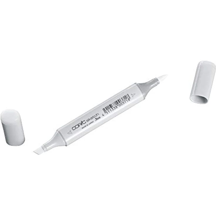 Copic COPIC Sketch Marker Typ RV - 17, Deep Magenta, professioneller Pinselmarker mit Super-Brush-Spitze und Medium-Broad-Spitze – Bild 1