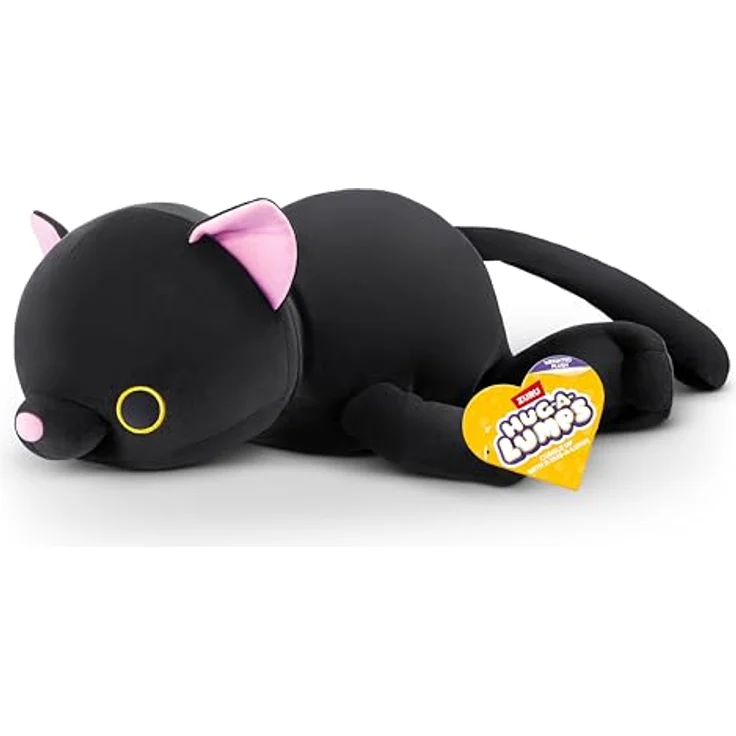 Hug-A-Lumps von ZURU, gewichtetes Plüschtier (Katze/Luna) mit 1,5 kg, beruhigender Komfortbegleiter für Kinder und Erwachsene – Bild 1
