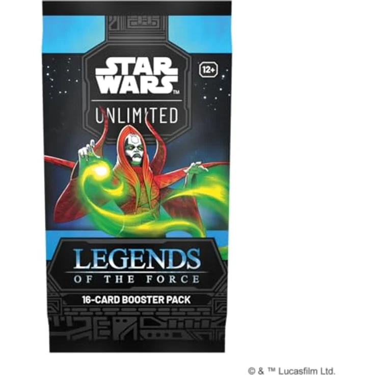 Asmodee FFG Star Wars: Unlimited Trading Card Game - Legends of The Force - Booster mit 16 Karten, Sammelkarten für 2+ Spieler, Englisch, Alter 12+, 20 Minuten Spielzeit – Bild 3
