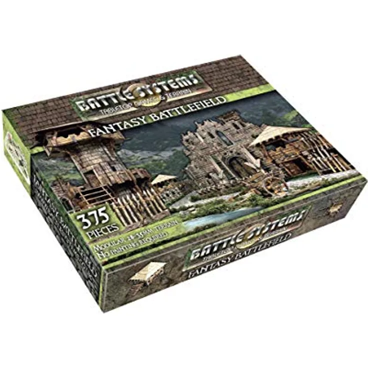 Battle Systems Fantasy Battle Systems Wargames Terrain Battlefield, Multi Level Tabletop War Game Board für Wargaming 40K Universe - BSTFWC002