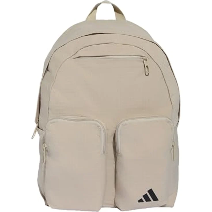 adidas Performance ESSENTIALS BACK TO CAMPUS RUCKSACK, strapazierfähiger Schulrucksack mit geräumigem Innenraum und gepolsterten Schultergurten, schwarz – Bild 1