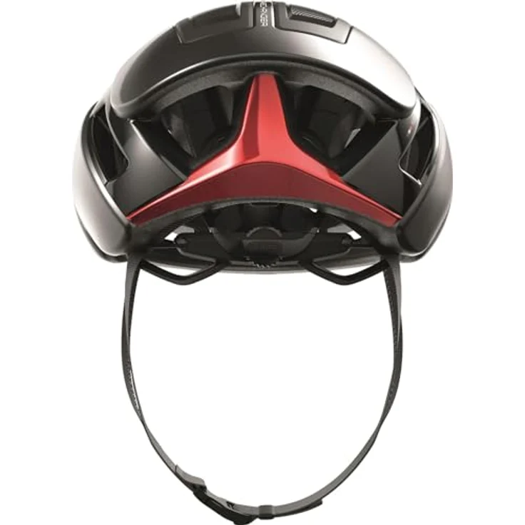 ABUS Rennradhelm GameChanger 2.0 - Aerohelm mit optimierter Aerodynamik und Belüftung - Dunkelgrau, Größe S – Bild 5