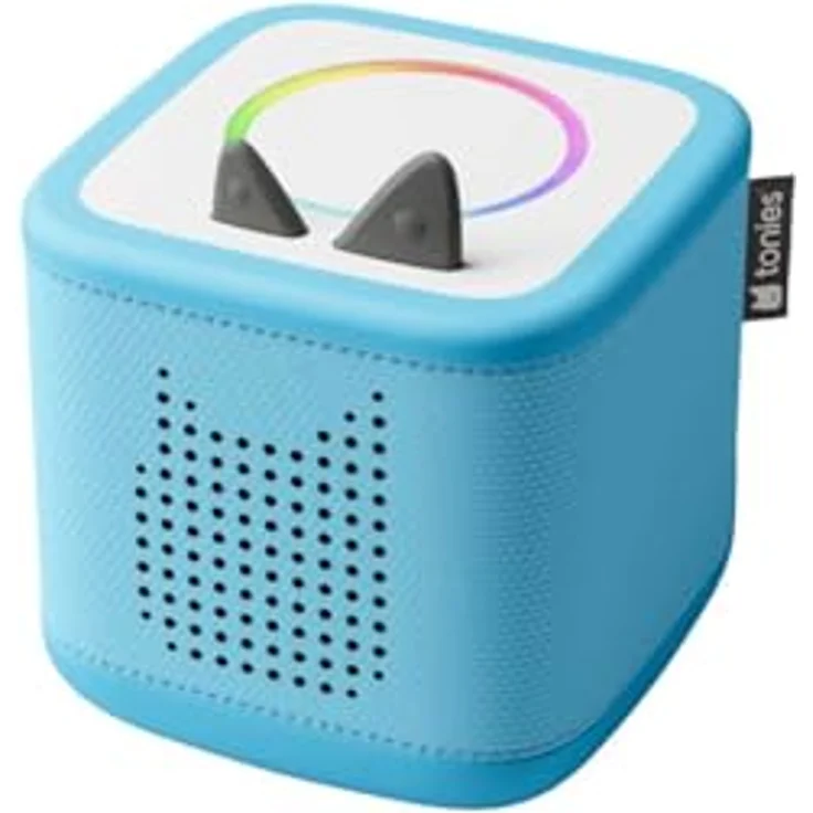 Tonies Toniebox 2 Starterset inkl. Kreativ-Tonie, WLAN-fähig, robust & interaktiv, himmelblau – Bild 2