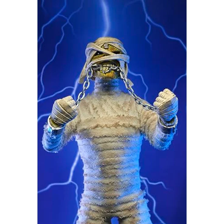 Star images 14905 Figure, NECA Eddie Mummy Actionfigur 20 cm, detailreich mit Stoffverband – Bild 4
