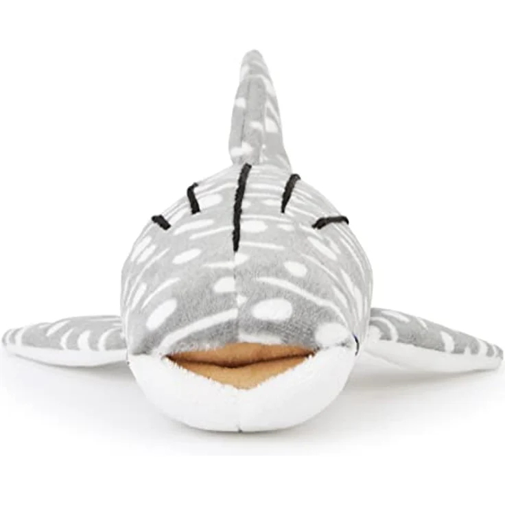 Zappi Co Walhai Plüschtier, weich gefüllt, 34-36 cm, grau, ideal zum Kuscheln und Rollenspiel, für Neugeborene und Kinder – Bild 4