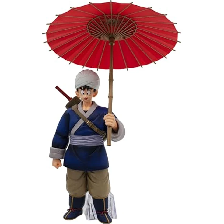 Ichibansho Figure Bandai Spirits Ichibansho - Dragon Ball - Son Goku (Fierce Fighting!! World Tournament), Sammelfigur - Dynamische Pose, ca. 23,9 cm, offizielles Bandai Namco Label, nordamerikanische Verbraucherproduktsicherheitsvorschriften - Farbe: Mehrfarbig – Bild 1