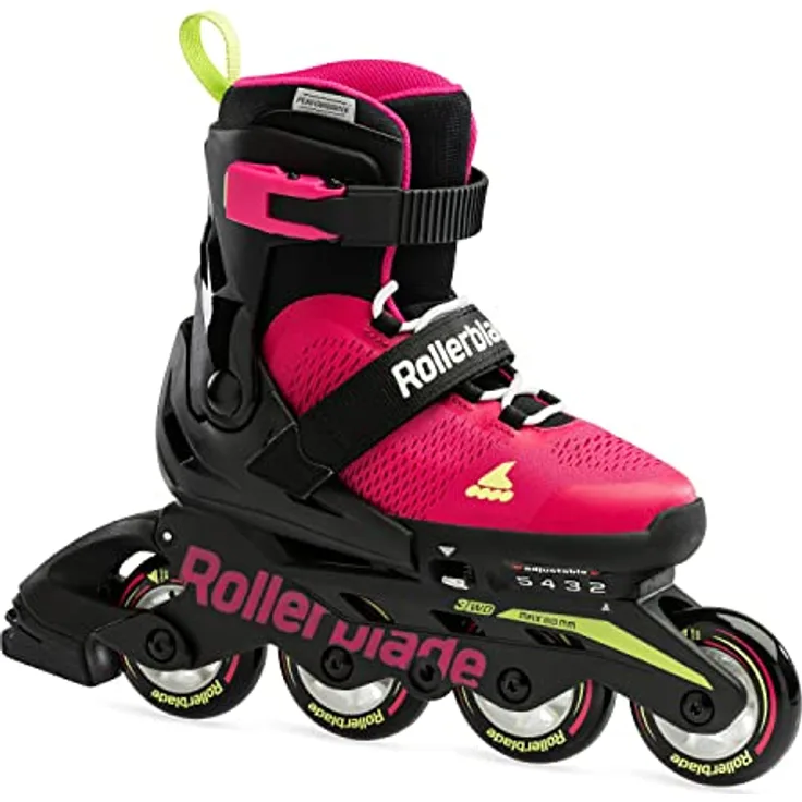 Rollerblade Microblade Inline-Skate, Rosa/Verde Chiaro, 23 EU