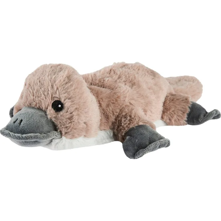 Greenlife Value Warmies Mikrowellen-Kuscheltier Schnabeltier, 30 cm, Plüsch, wärmt in der Mikrowelle