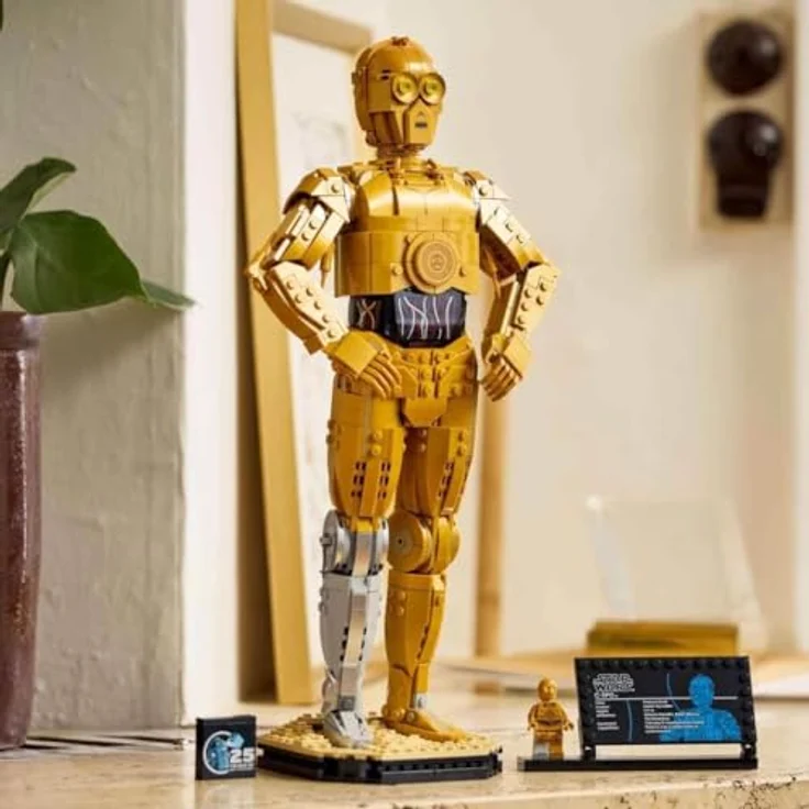 LEGO® Konstruktionsspielsteine C-3PO™ (75398), LEGO Star Wars TM, (1138 St), Made in Europe – Bild 2
