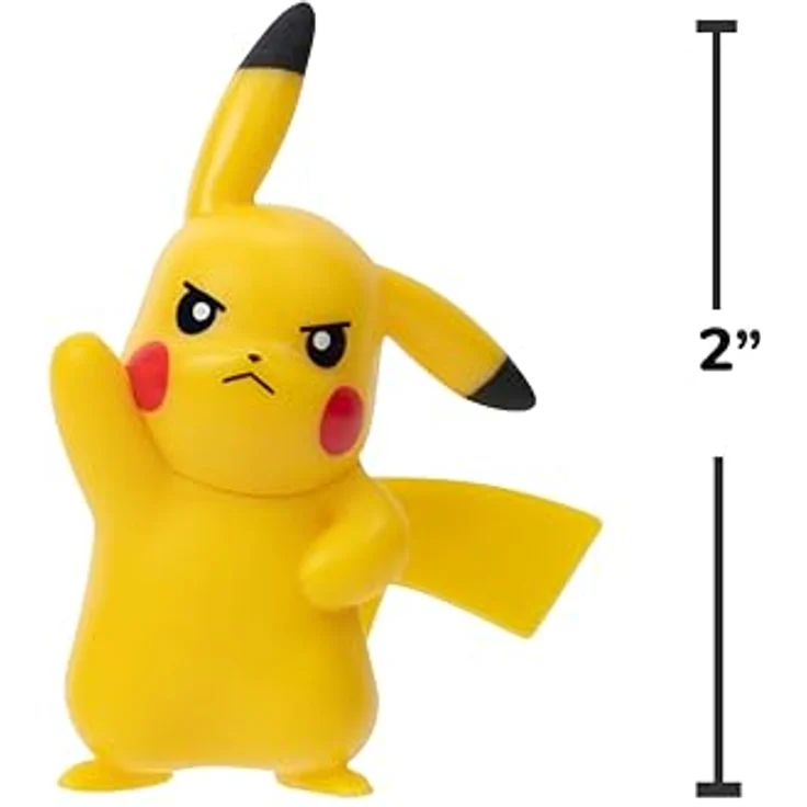 Jazwares Pokémon Battle Figure Set, 8er-Pack mit 5cm und 7,5cm großen Sammelfiguren, lizenziert, ab 4 Jahren – Bild 4