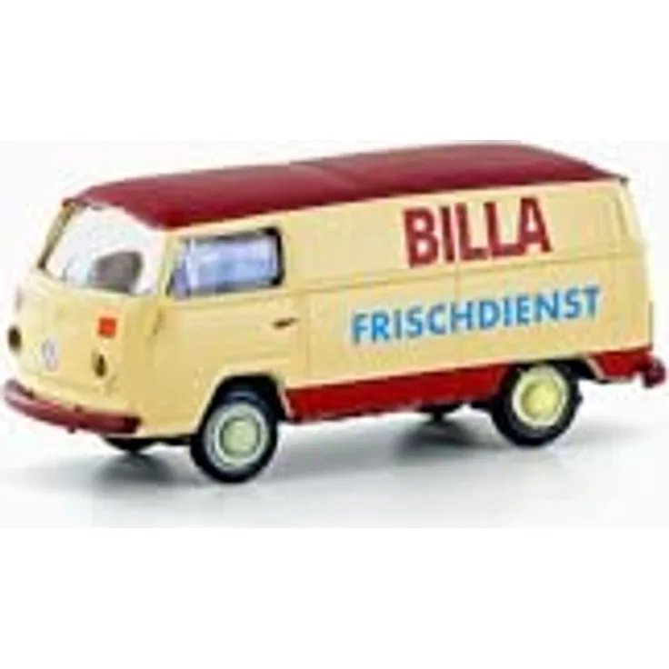 LEMKE Minis VW T2 Billa (at), Modellfahrzeug Spurweite N, kultiger Transporter der 2. Generation