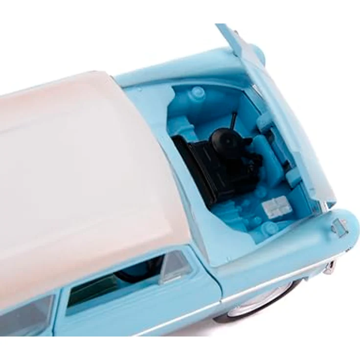 Jada JA31127 1:24 1959 Ford Anglia mit Harry Potter Figur, rostig blau – Bild 4