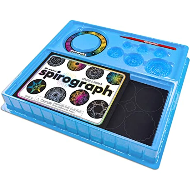 Diverse Verläge Spirograph Scratch & Shimmer – Bild 3
