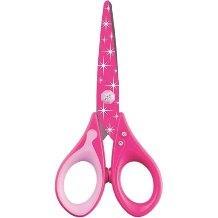 MAPED Papierscheren 470010, Craft Scissors Tatoo, 13 cm, Bedruckte Klingen, Abgerundete Spitze – Bild 7