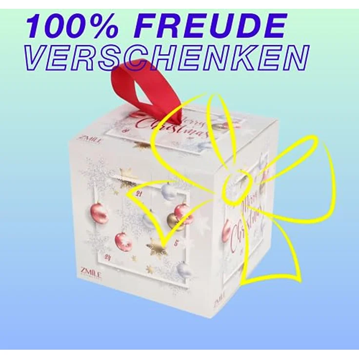 ZMILE COSMETICS Adventskalender Cube 'Merry Christmas', 24-tlg, vegane Kosmetik – Bild 5