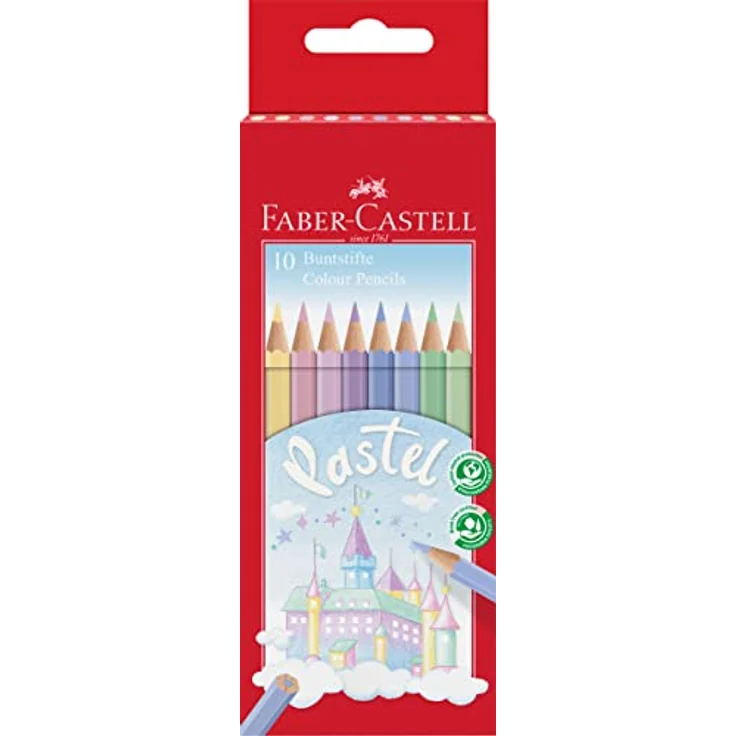 Faber-Castell Buntstifte Classic Colour Pastell 10er Set – Bild 2