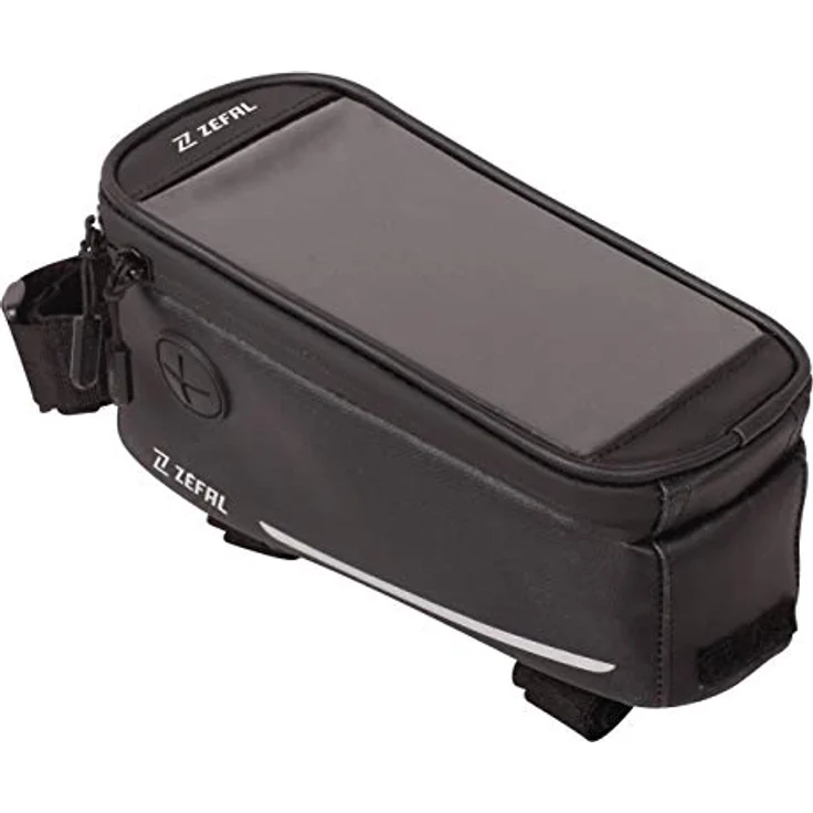 Zéfal Unisex – Erwachsene Oberrohrtasche Console Pack T2 schwarz, 205x95x110mm, 1,2 ltr. (1 Stück), Universal – Bild 1