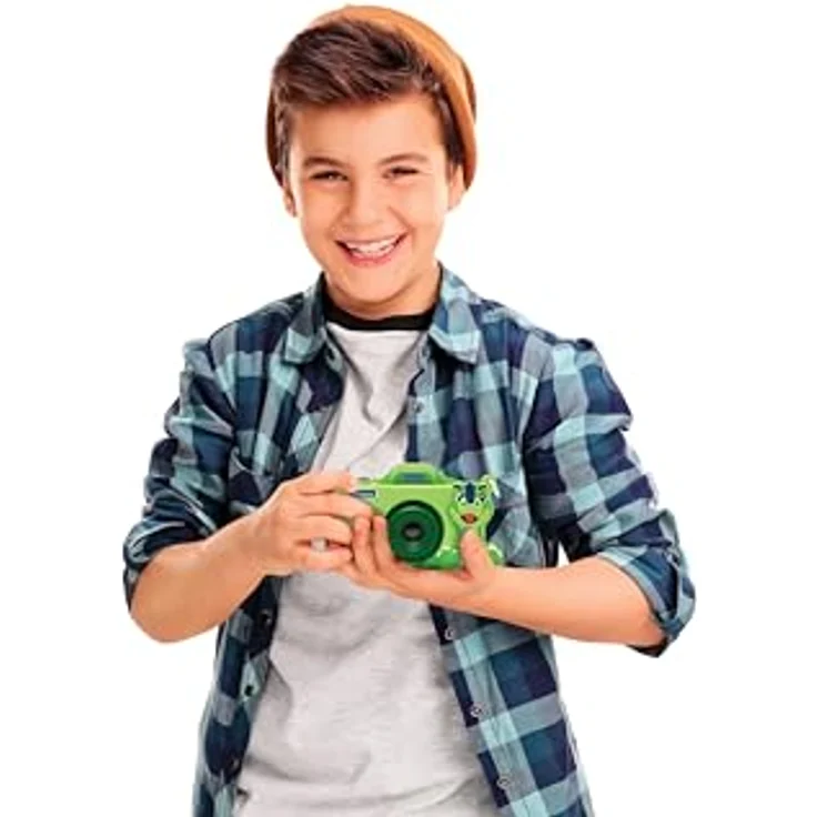 Lexibook DJ078DINO, 4-in-1 Kinderkamera im Dinosaurier-Design, mit variabler Bildauflösung bis 40M, Schutzgehäuse & MP3-Funktion, grün – Bild 3