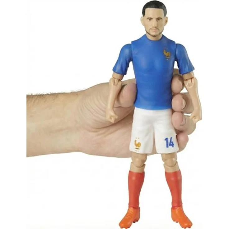 Banbotoys Frankreich Adrien Rabiot Actionfigur, 20 cm, detailgetreue Sammelfigur – Bild 5