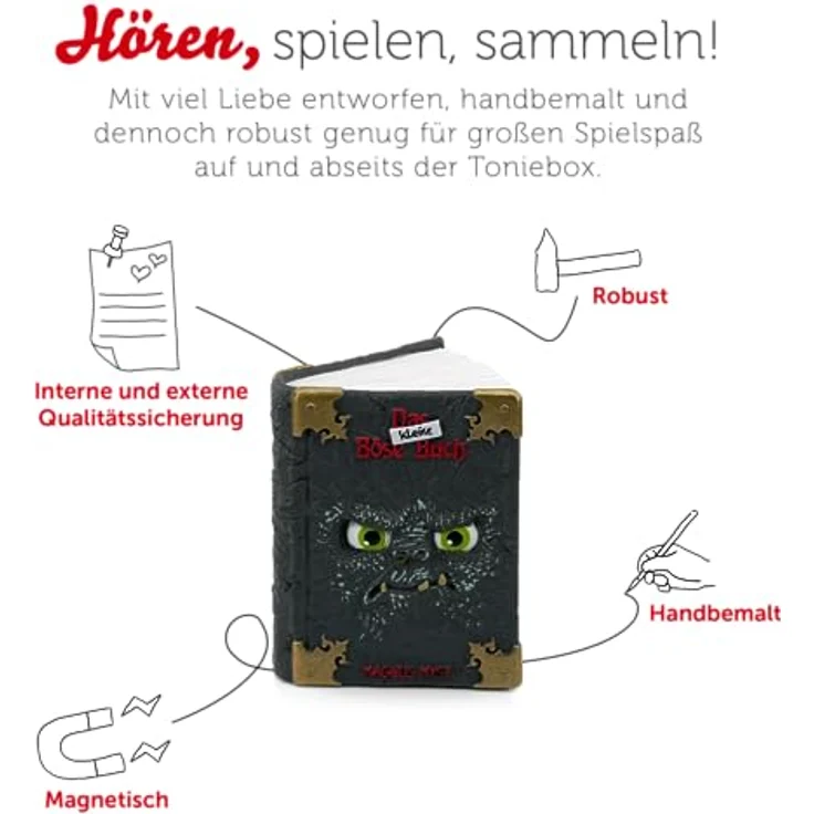 tonies Hörfiguren für Toniebox, Das kleine Böse Buch, Hörbuch für Kinder ab 8 Jahren, Spielzeit ca. 87 Minuten – Bild 3